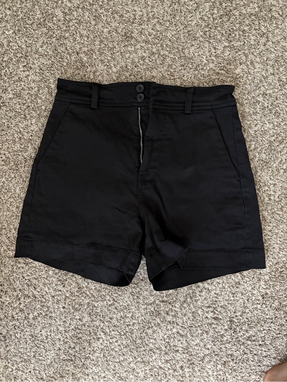 Everlane Women’s The Tencel Way-High Drape Short Black Size 4
